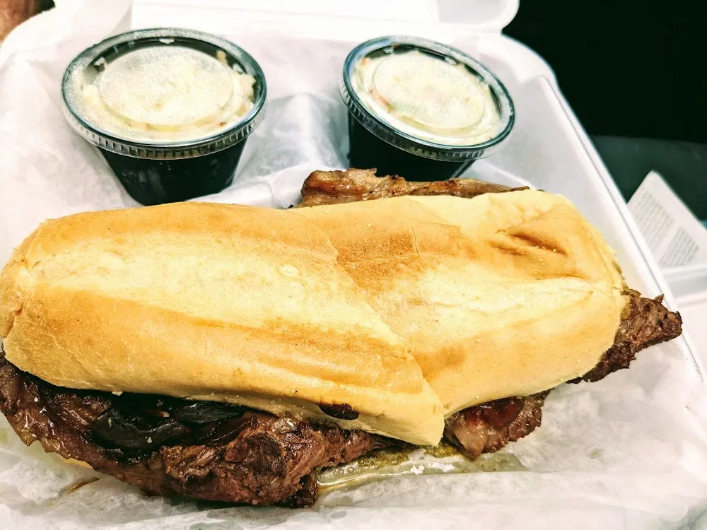 Rib-Eye Steak Sandwich
